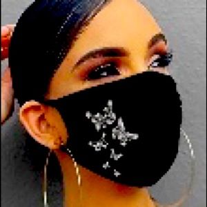 Face mask Butterflies